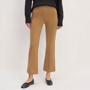 Everlane The Dream Kick Flare Pant Camel Brown Size Small
